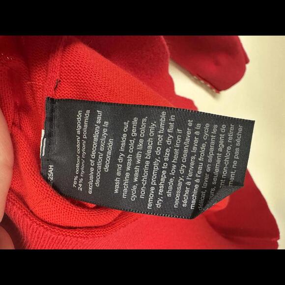 Vintage 90s Tommy Hilfiger Turtleneck Colorblock Crest Sweater SIZE S - Picture 5 of 6